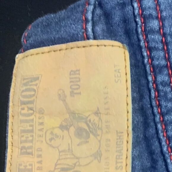 Kids denim bootcut true‎ religion jeans SZ 3T - Picture 2 of 5